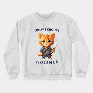 VIOLENCE KITTEN Crewneck Sweatshirt
